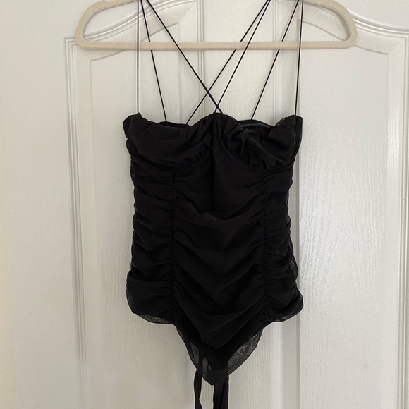 Revolve mesh black bodysuit - Picture 2 of 5